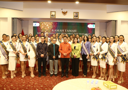 45 Finalis Puteri Indonesia 2025 Bertransformasi Jadi Duta Obat dan Makanan Aman Bersama BPOM